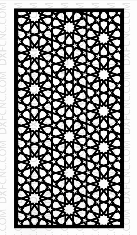 Islamic geometric designs with our laser cut panel templates Download our free dxf file