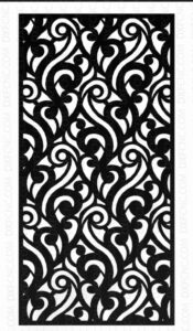 Free laser cut flowers Wall decorative pattern Design - CNC file