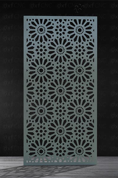 Decorative Metal Paneling islamic Vector Design laser Cut Free Dxf
