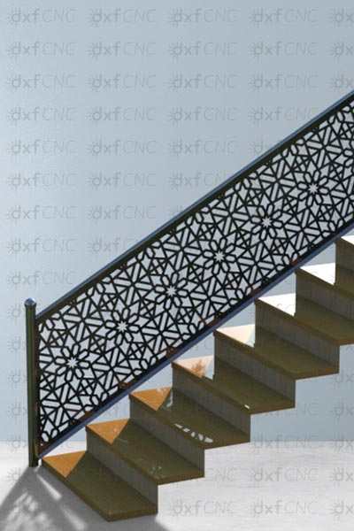 Metal Decorative Panel Design Ready to Cut Dxf CNC plasma file for Free Recovered