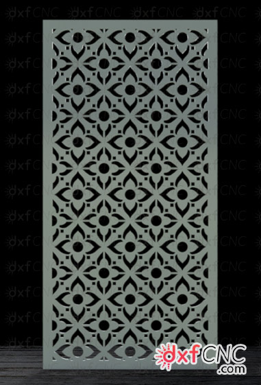 Free flower laser cutting Design Wall decorative pattern - CNC file