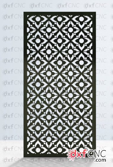 Free flower laser cutting Design Wall decorative pattern CNC f