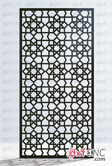 Dxf free file for laser cutting Tree Leaves screen metal wall