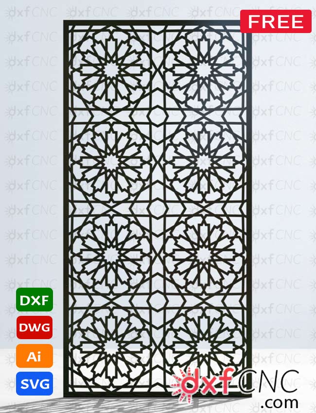 Modern Metal Art: Islamic Geometric Designs with Laser and Plasm