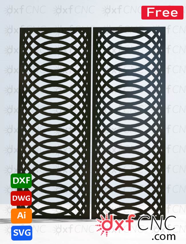 Best Metal Gate Design Screen Door: Free Dxf for CNC machine