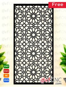 Free DWG & DXF Pattern Design for CNC Cutting - laser cut